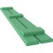Ekena Millwork Americraft 2-Board, 3 Batten Exterior Real Wood Spaced Board-n-Batten Shutters, ARW401SB207X44LPH, PR ARW401SB207X44LPH - alternate 5